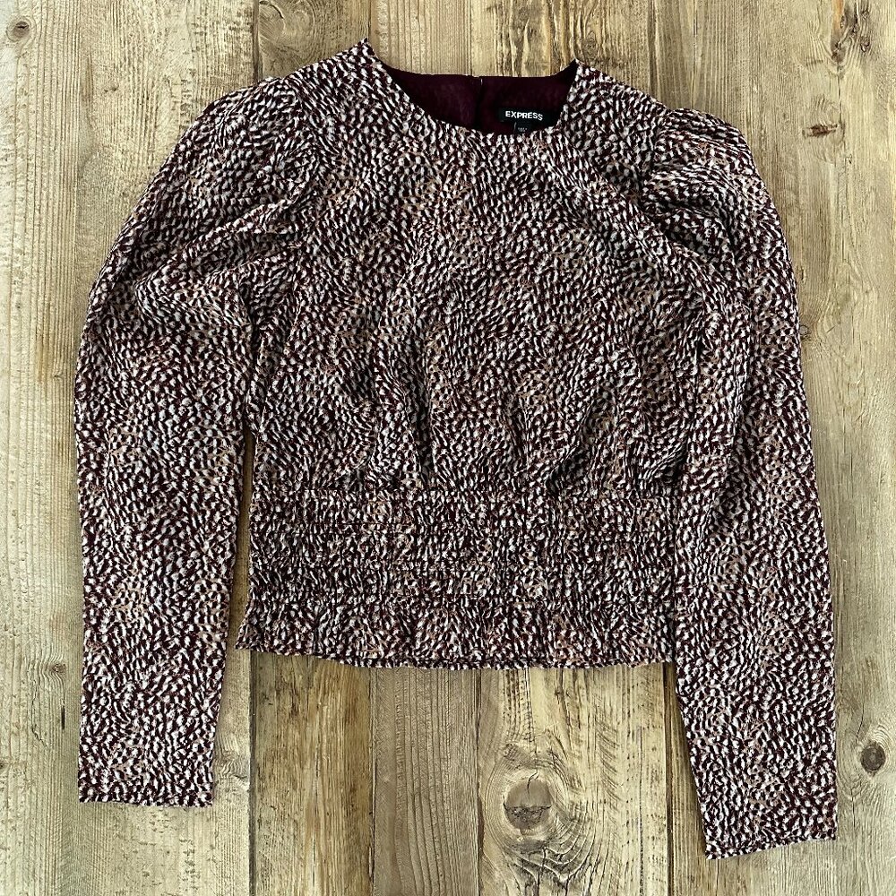 Express Patterned Blouse Women's M